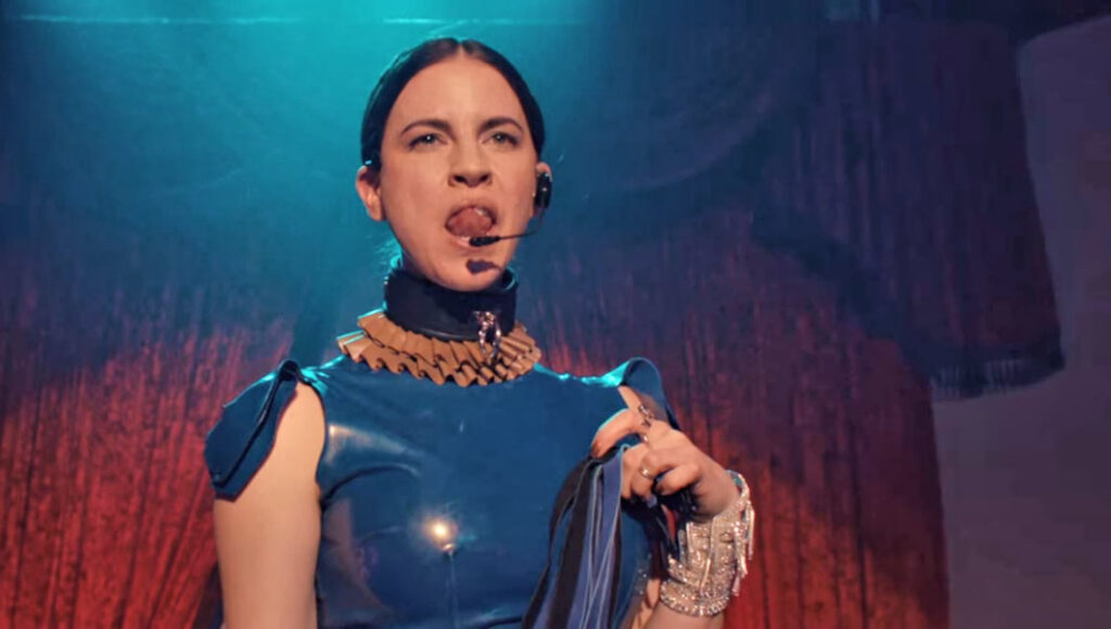 Vampire Mercedes (Dani Kind) at work at The Glory Hole