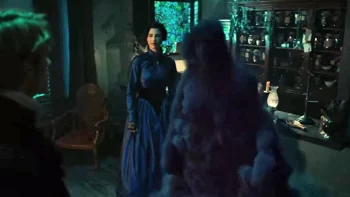 Jesse Stanley as Bathory and Dakota Daulby as Willem - Van Helsing 408