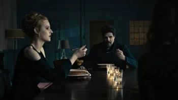 Dimitri (Paul Johansson and his sister Antonasia (Gia Crovatin - Van Helsing 113