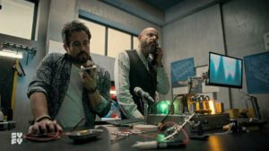 Adam Korson as Phil and Maurice Dean Wint as August Ripley - SurrealEstate - 103