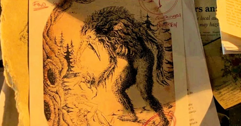 Martin’s drawing of the demon - Demonic