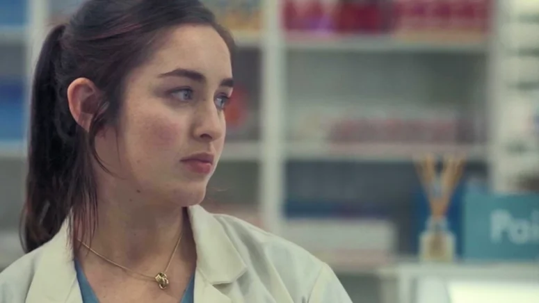 Danielle Galligan as Michael's pharmacist - Kin 108