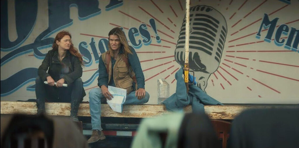 Marin Ireland as Nora and Missi Pyle as Roxanne - Y:: The Last Man - 109