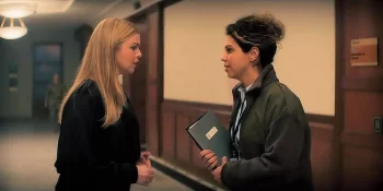 Amber Tamblyn as Kimberly and Jess Salgueiro as Christine Flores - Y: The Last Man -108
