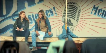 Marin Ireland as Nora and Missi Pyle as Roxanne – Y:: The Last Man – 109