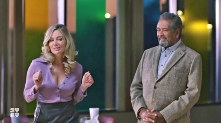 Megan Hutchings Michelle Knight and Marvin Ishmael as Principal Varshidi - Astrid and Lilly Save the World 101