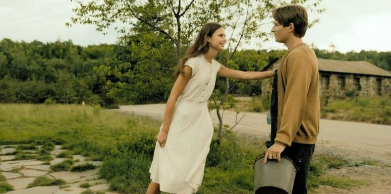 Avery Konrad as Sara Myers with her brother - From 205