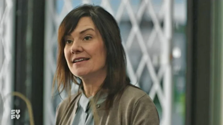 Renee Hackett as Carla the cashier- Astrid and Lilly Save the World 104