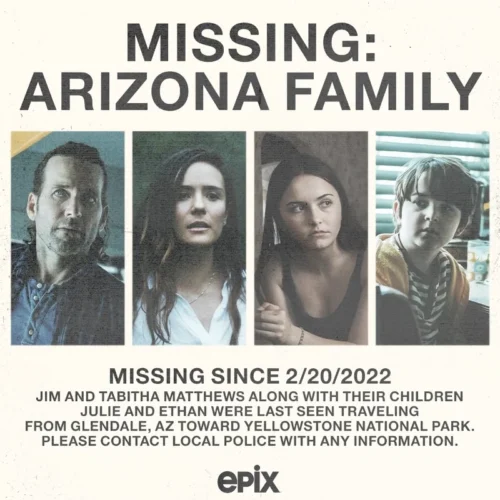 Matthews Familly Missing Poster - From
