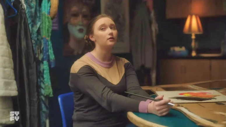 Emma Troake as Michelle's theatre assistant - Astrid and Lilly Save the World 107