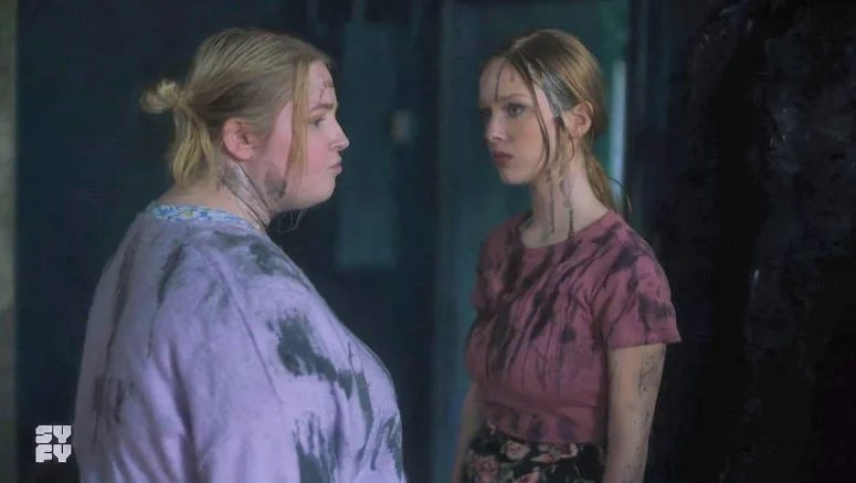 Samantha Aucoin as Lilly and Julia Doyle as Candace - Astrid and Lilly Save the World