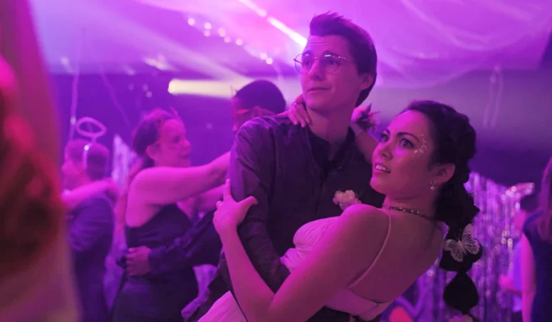 Michael McCreary as Eggs and Christina Orjalo as Val - Astrid and Lilly Save the World 110