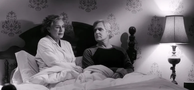 Mimi Kuzyk as Ethel and Henry Czerny as Frederick - The Righteous