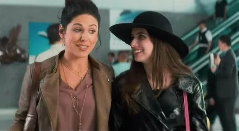 Christina Rosato and Emma Roberts in Little Italy