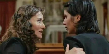 Natascha McElhone as Carmen and Micaela Farrugia as Rita - Carmen