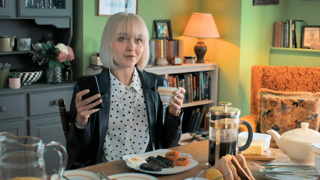 Florence Hall as Detective Sergeant Stone - Queens of Mystery season two