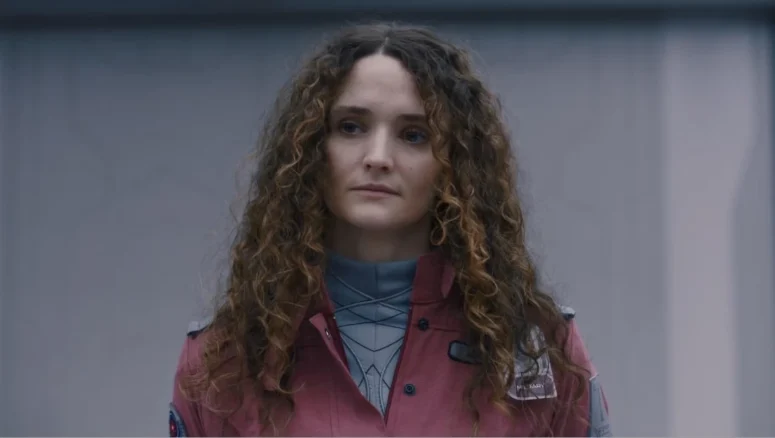 Christie Burke as Acting Captain Sharon Garnet - The Ark 101