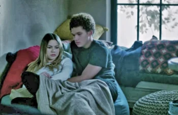 Bella Shepard as Blake and Armani Jackson as Everett - Wolf Pack 108