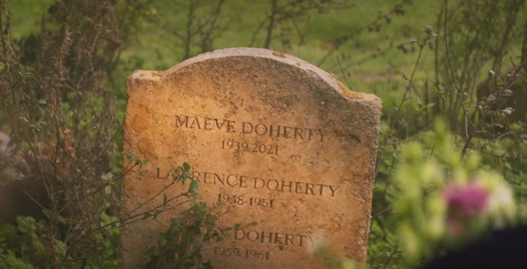 Maeve's tombstone - Unwelcome
