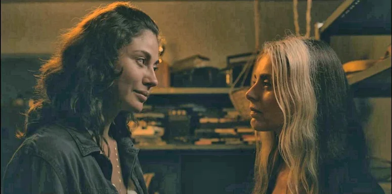 Kaelen Ohm as Mari and Chloe Van Landschoot as Kristi - From 202