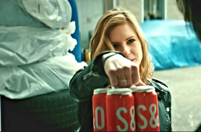 Angela brings beer - Volition