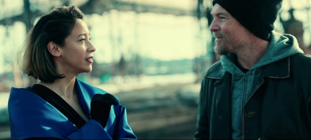 Mayko Nguyen and Sam Worthington - Simulant