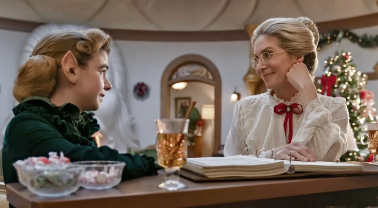 Elizabeth Mitchell and Matilda Lawler - The Santa Clauses