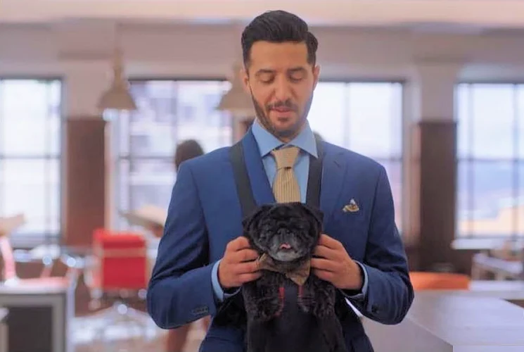 Zach Smadu as Daniel and Craig the Pug - Family Law 201