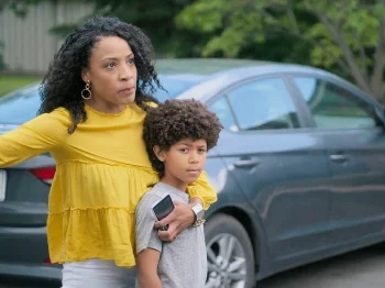 L A Sweeney as Rebecca - The Manny