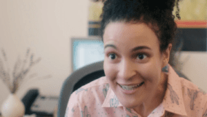 Leah Doz as Helen - Adult Adoption