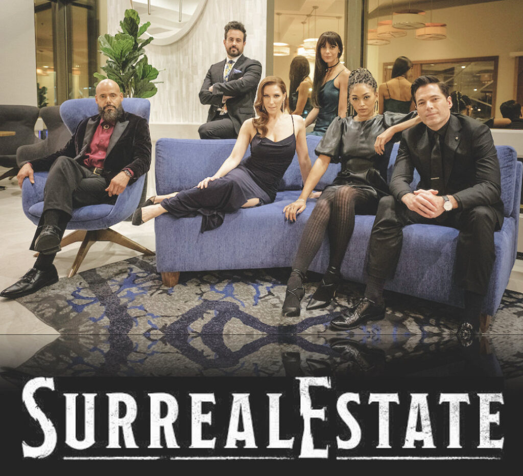 Group picture - the cast of SurrealEstate