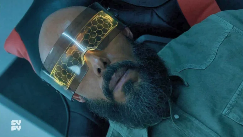 Maurice Dean Wint as August Ripley in VR mode - SurrealEstate