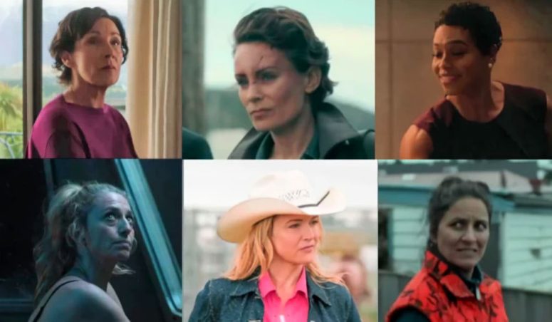Six amazons from Xena: Warrior Princess