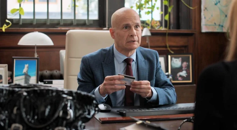 Ken Godmere as unnamed bank manager - Wild Cards - 101