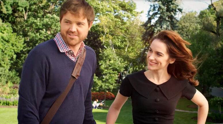 Dylan Taylor as Adam and Melanie Scrofano as Emma - A Sunday Kind of Love