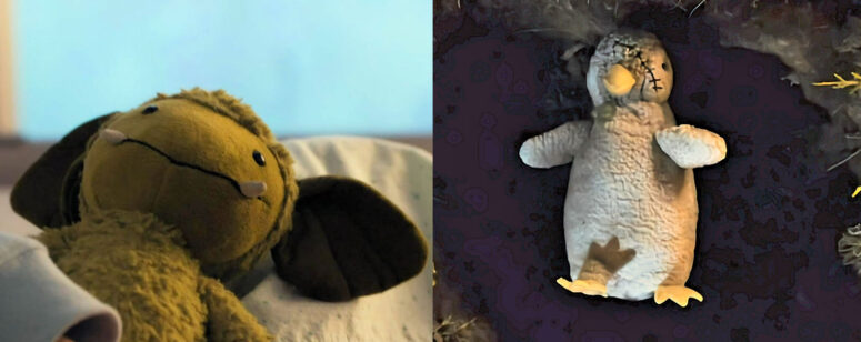 Jules's stuffed toy and Charlie's stuffed toy - Orphan Black: Echoes