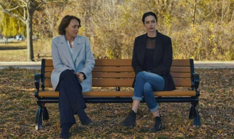 Keeley Hawes as Kira and Krysten Ritter as Lucy - Orphan Black: Echoes
