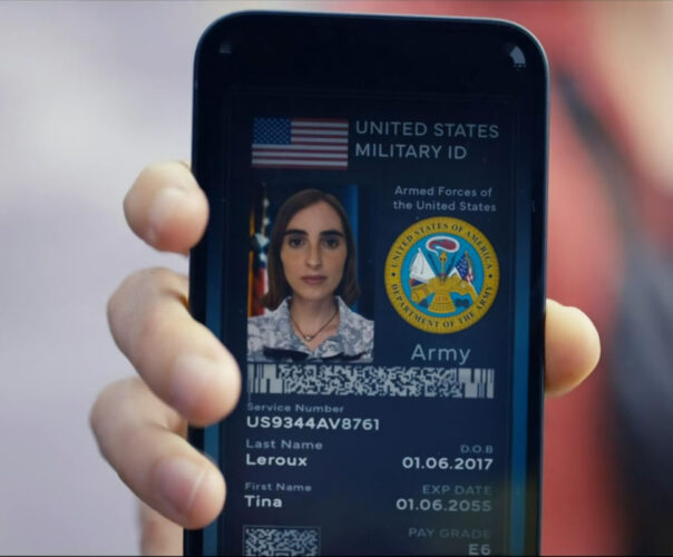 Tina Leroux U.S. military ID - Orphan Black: Echoes