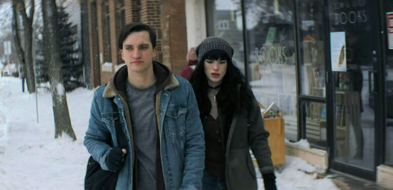 Richard Harmon as Kirk Lane and Bella Thorne as Veronica Calder- I Still See You