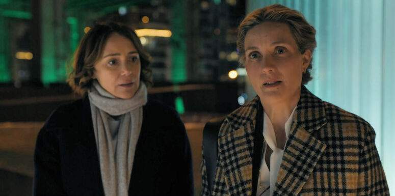 Evelyne Brochu as Delphine and Keeley Hawes as Kira - Orphan Black: Echoes 108