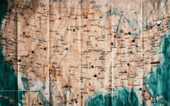 The map in Sheriff Boyd's office - From