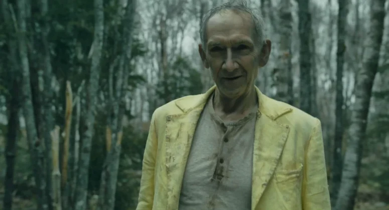 Douglas E Hughes as the man in the yellow suit - From