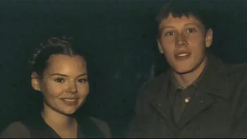 Eline Powell and George Mackay in Private Peaceful