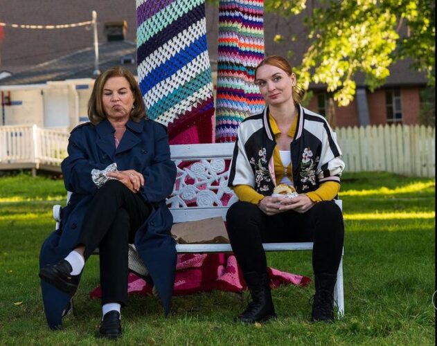 Linda Kash and Alice Moran in Paige Darcy: Reluctant Detective