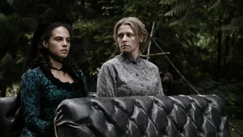 Isabelle Slotter with Fiona's mother (Anne Marie DeLuise)