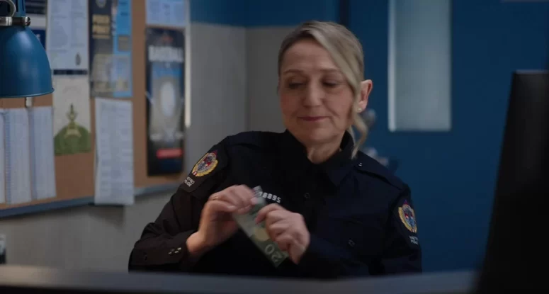 Caroline Battista as Officer Toni - Wild Cards 201