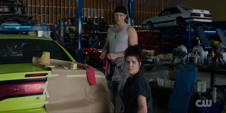 Anthony Konechny as Ryan and Marie Avgerololous as Nadia - Wild Cards 201