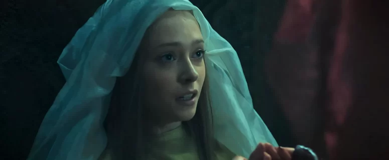 Stella Ginger Janackova as the rescued bride-to-be - The Wheel of Time