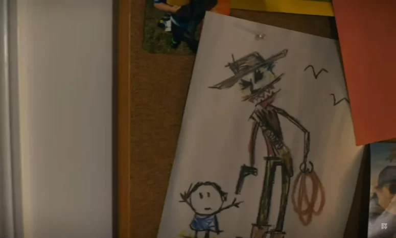 Joey Barnett's drawing of Cowboy Rick - SurrealEstate - 301