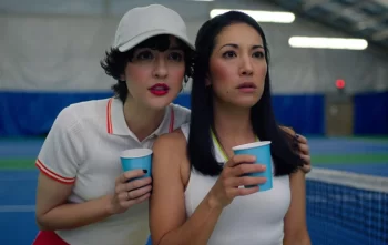 Lauren Akemi Bradley as Lisa and Katie Findlay as Maddy - Wild Cards 205